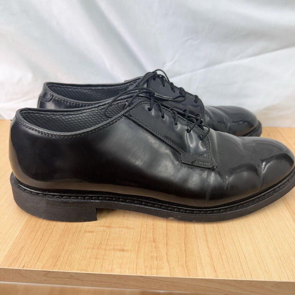 CAPPS Airlite Uniform Patent Leather Black Dress Oxford Shoes Men Size 11 D - Picture 4 of 11